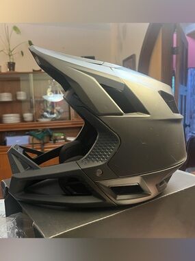Fox Matte Black Full-Face Mountain Bike Helmet